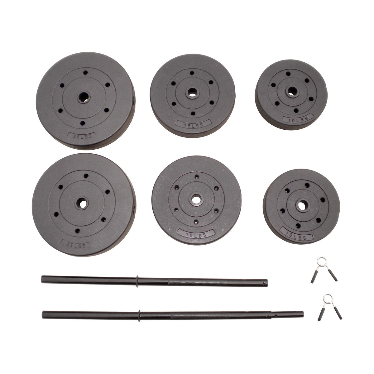 100 lb Standard Vinyl Weight Set U2678