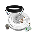 33ft 1/4-1/2 Copper Piping Kit Line Set I3884