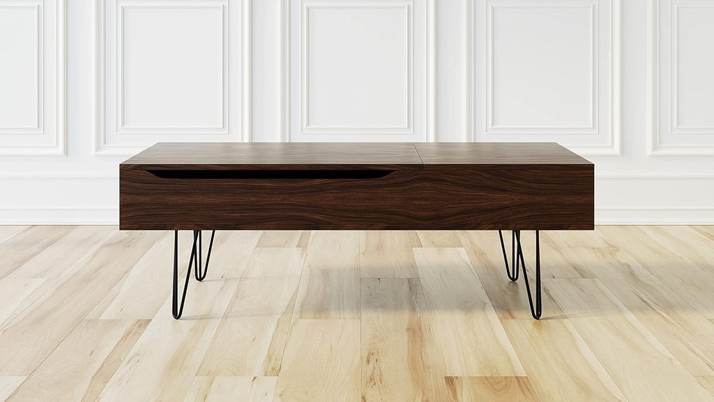 Dark Walnut Lift Top Coffee Table U7683
