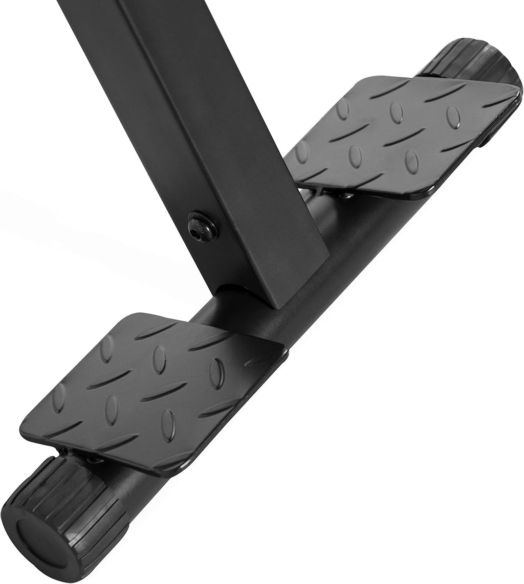 Black Hyperextension Ab Bench D843