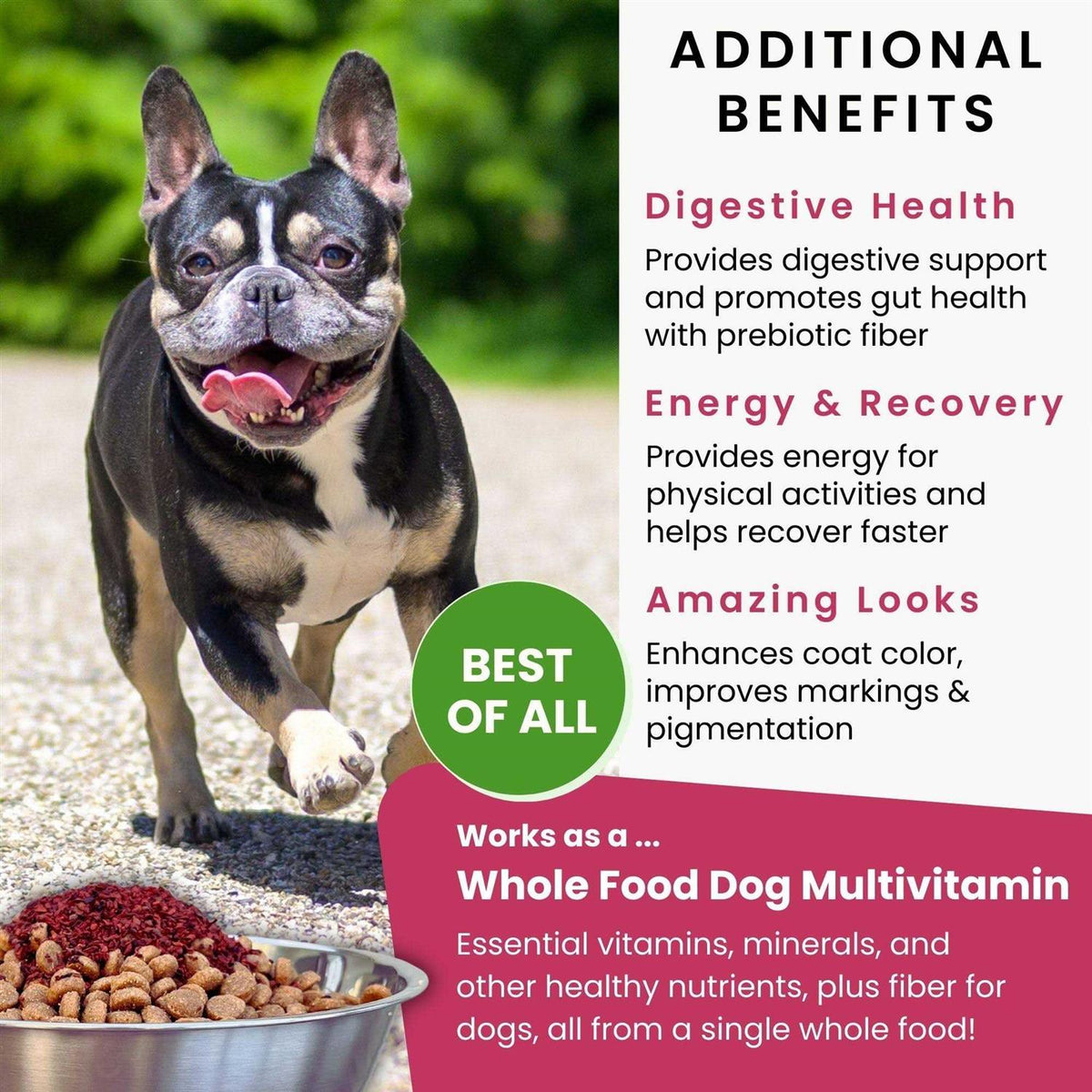 Dehydrated Red Beets Dog Food Supplement K824479