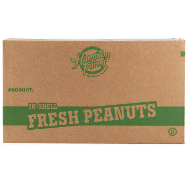 25 lb. Roasted Unsalted In-Shell Peanuts O543
