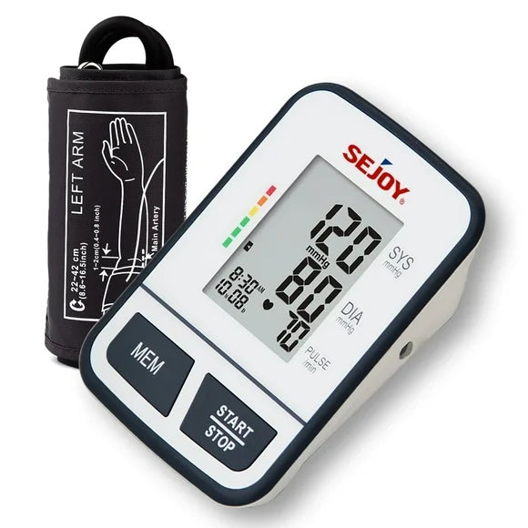 Upper Arm Blood Pressure Monitor with Large Adjustable Cuff W902