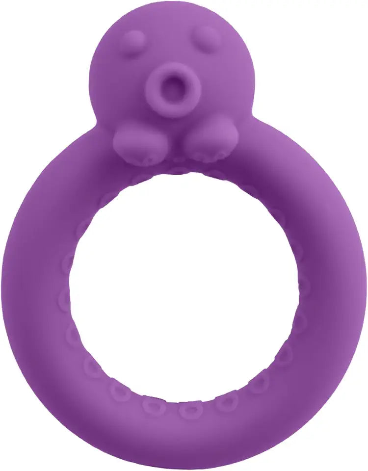 Silicone Cock Rings Set 4 Colors 1.18 Inch Purple C31732