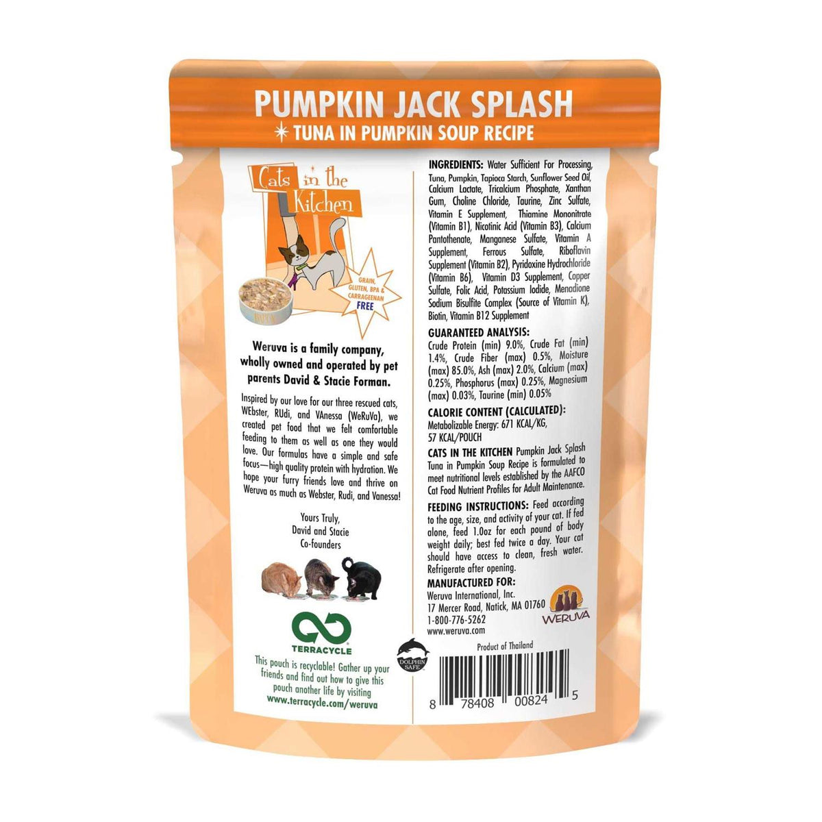 Wet Cat Food Pouches R4884