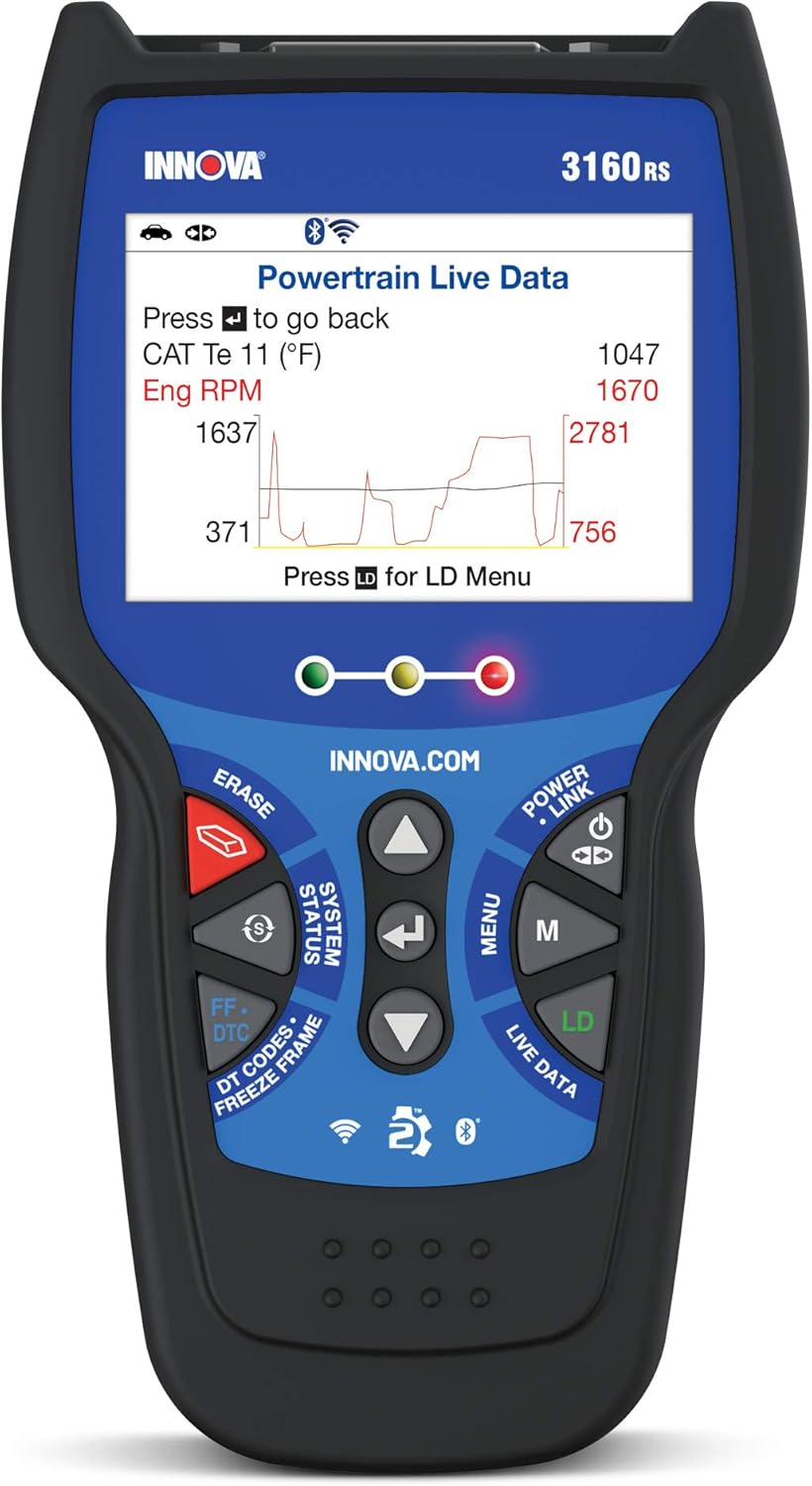 OBD2 Scanner with ABS Bleed and Oil Light Reset K13319