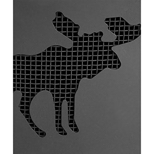 Black Wildlife Fire Pit J24523