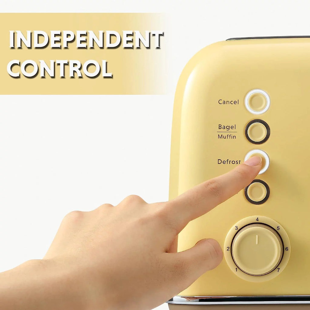 4-Slice Toaster, Extra Wide Slots, Mellow Yellow B920666