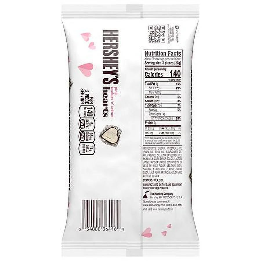Pink Hearts Candy 8.8 oz Pack of 2 A899110