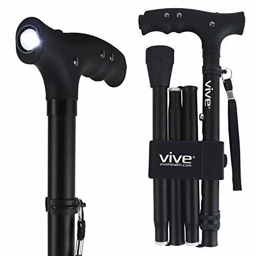 Adjustable LED Folding Cane G730637