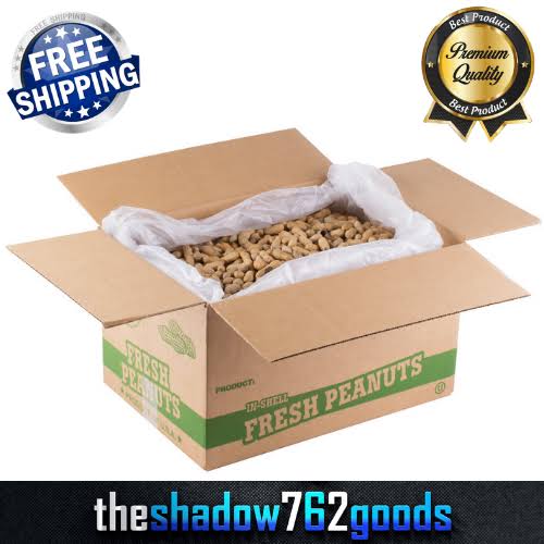 25 lb. Roasted Unsalted In-Shell Peanuts O543