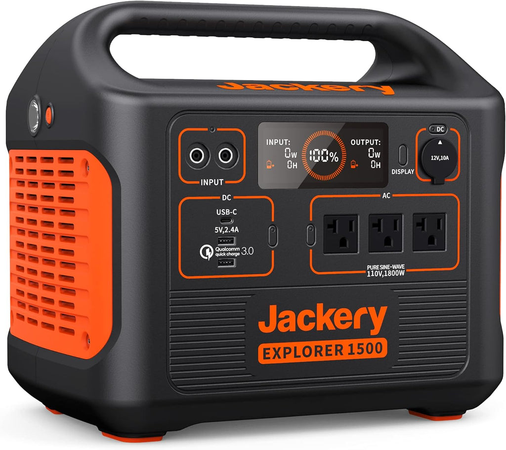1534Wh Portable Generator with 3 AC Outlets U88642