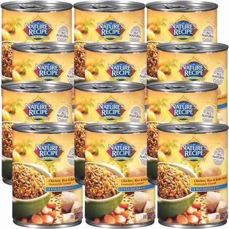 Chicken Rice Barley Ground Canned Dog Food U34061