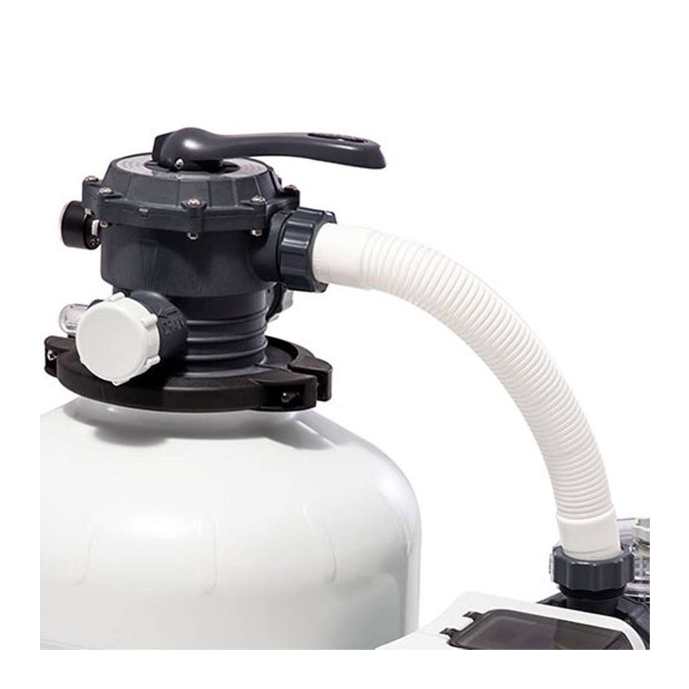 Pool Sand Filter Pump with Automatic Timer and Automatic Skimmer Y713