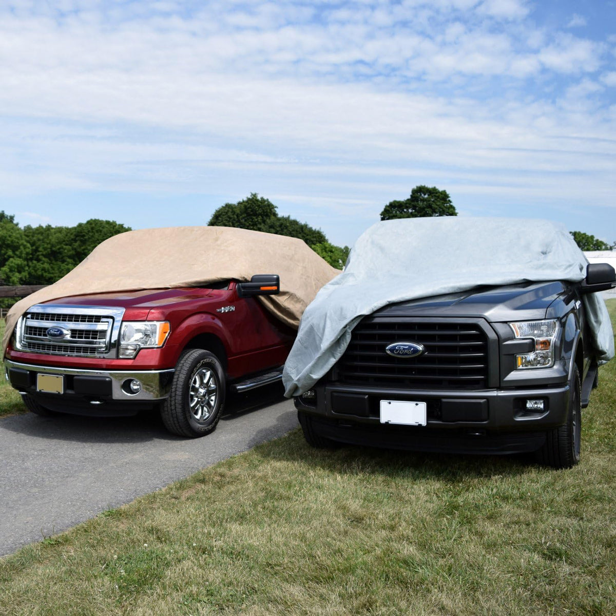 Tan 4 Layer Waterproof Truck Cover G179