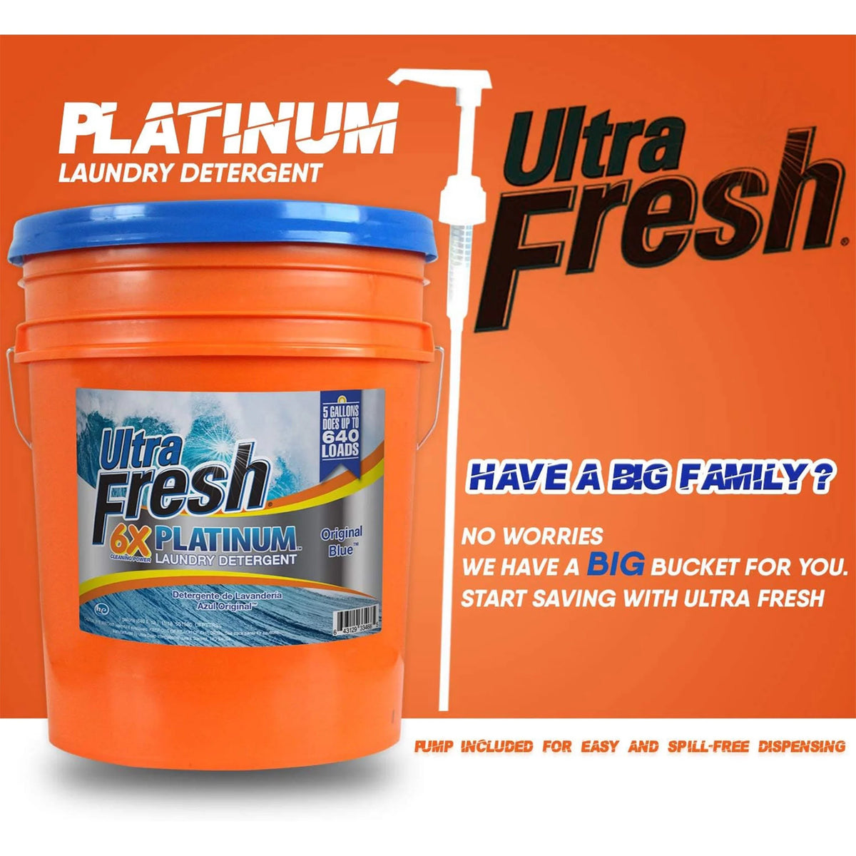 5 Gallon Laundry Detergent Liquid A69831