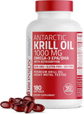 Krill Oil 1000 mg Omega-3 Softgels W685096