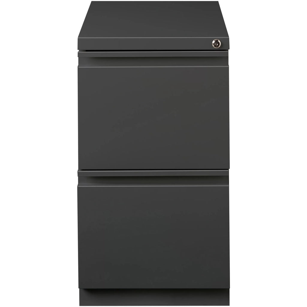 Charcoal 2-Drawer Mobile Pedestal File Cabinet O9366