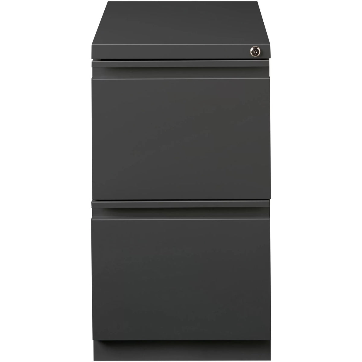 Charcoal 2-Drawer Mobile Pedestal File Cabinet O9366
