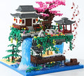 Cherry Blossom Tree Building Set with Lights 3320 Pcs H8742