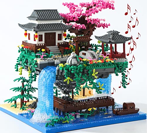 Cherry Blossom Tree Building Set with Lights 3320 Pcs H8742