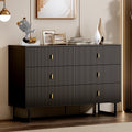 Black 6 Drawer Dresser H48988