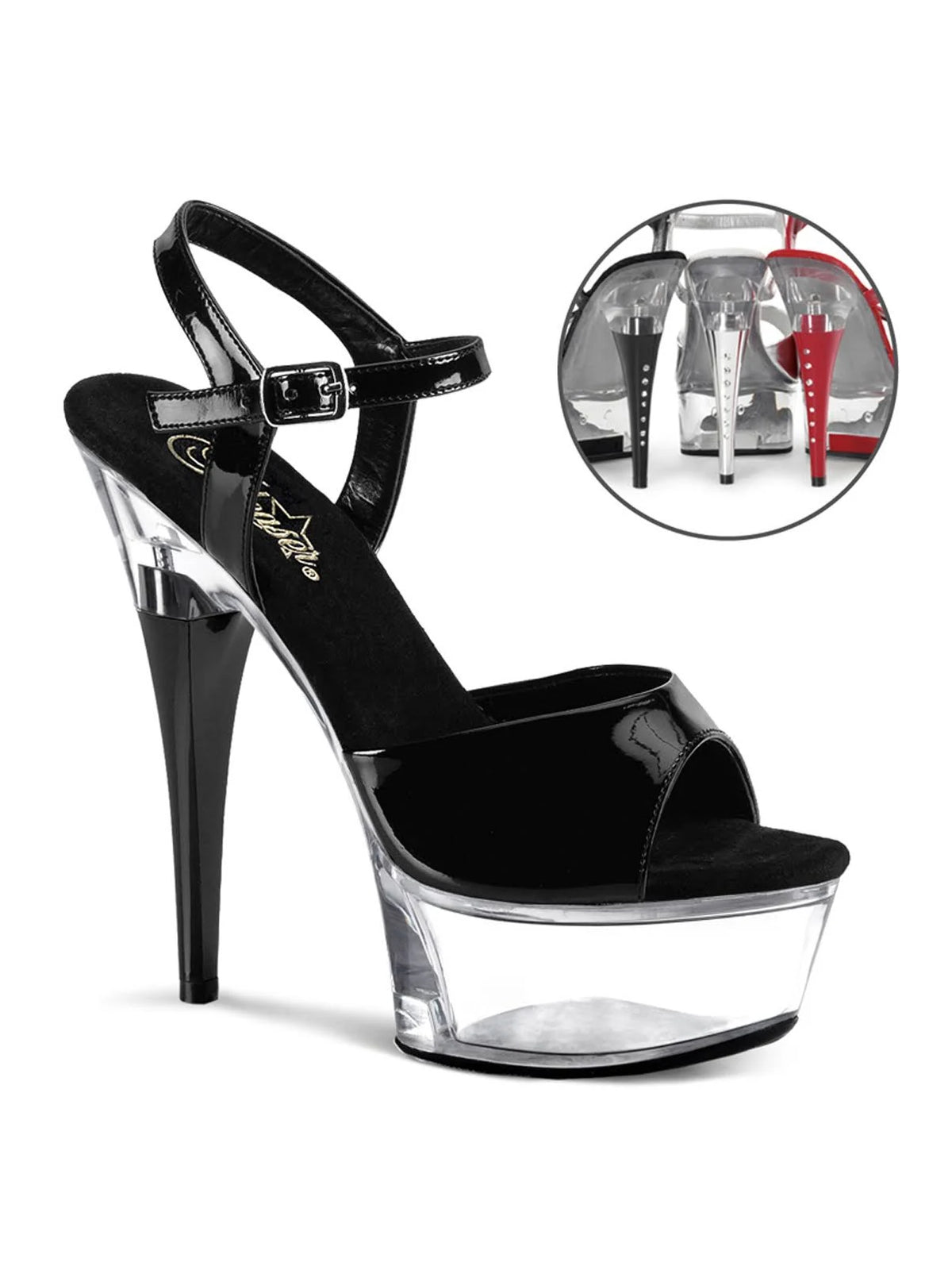Black Faux Leather Matte Shoes G6151