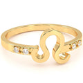 14k Yellow Gold Diamond Ring E7108