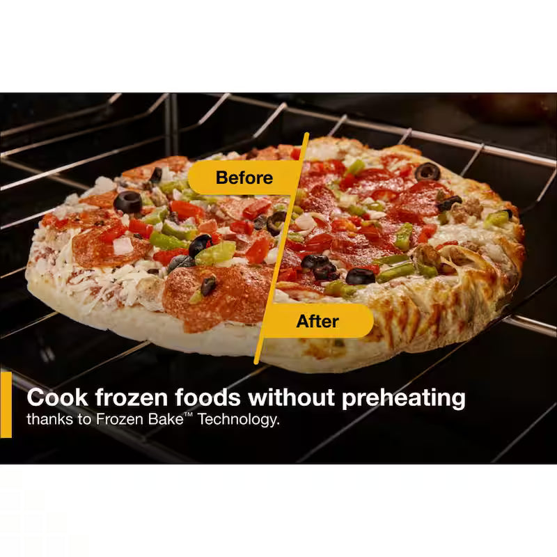 5-Burner Freestanding Gas Range in Stainless Steel E959821