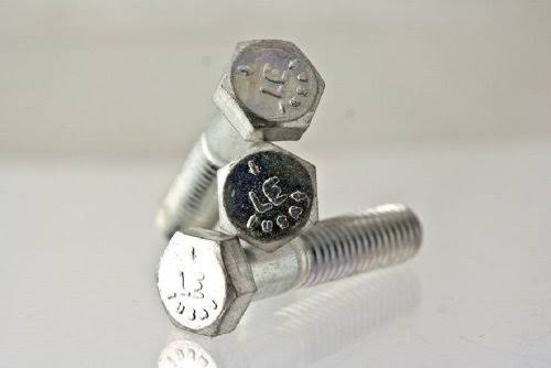 9/16-18 x 2 Grade 5 Hex Cap Screw Zinc Plated S1675