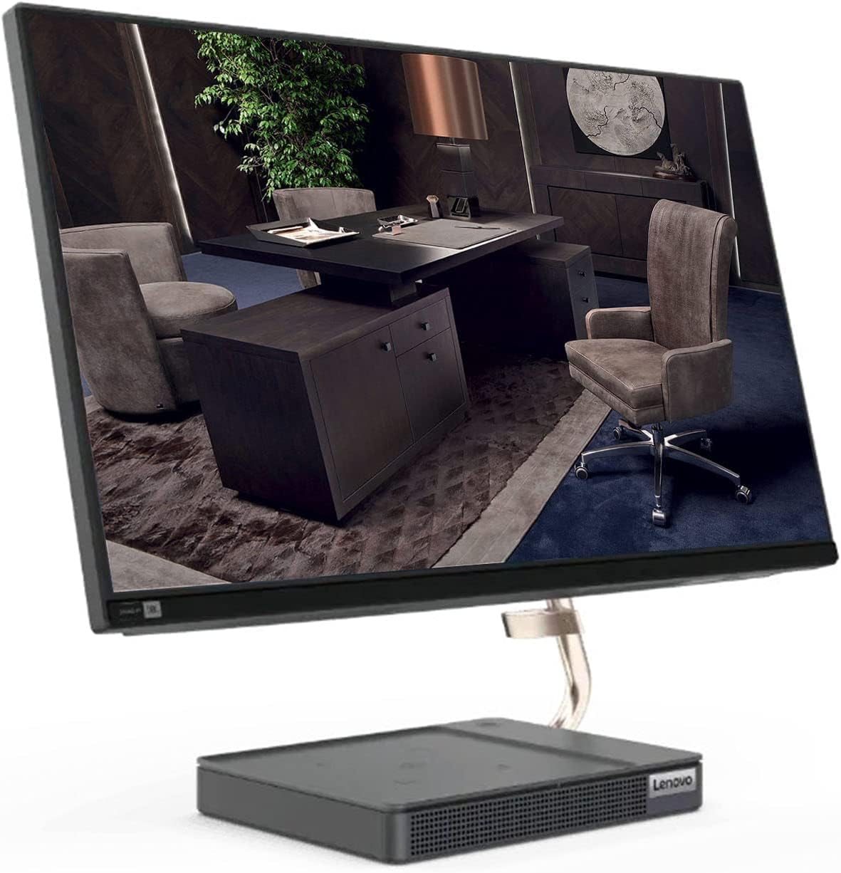 23.8" FHD Touchscreen All-in-One Desktop, AMD Ryzen 7 5700U, 16GB RAM, 256GB SSD+1TB HDD, Grey V275