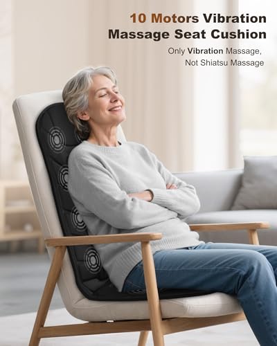 Back Massager with Heat Massage Seat Cushion K63209