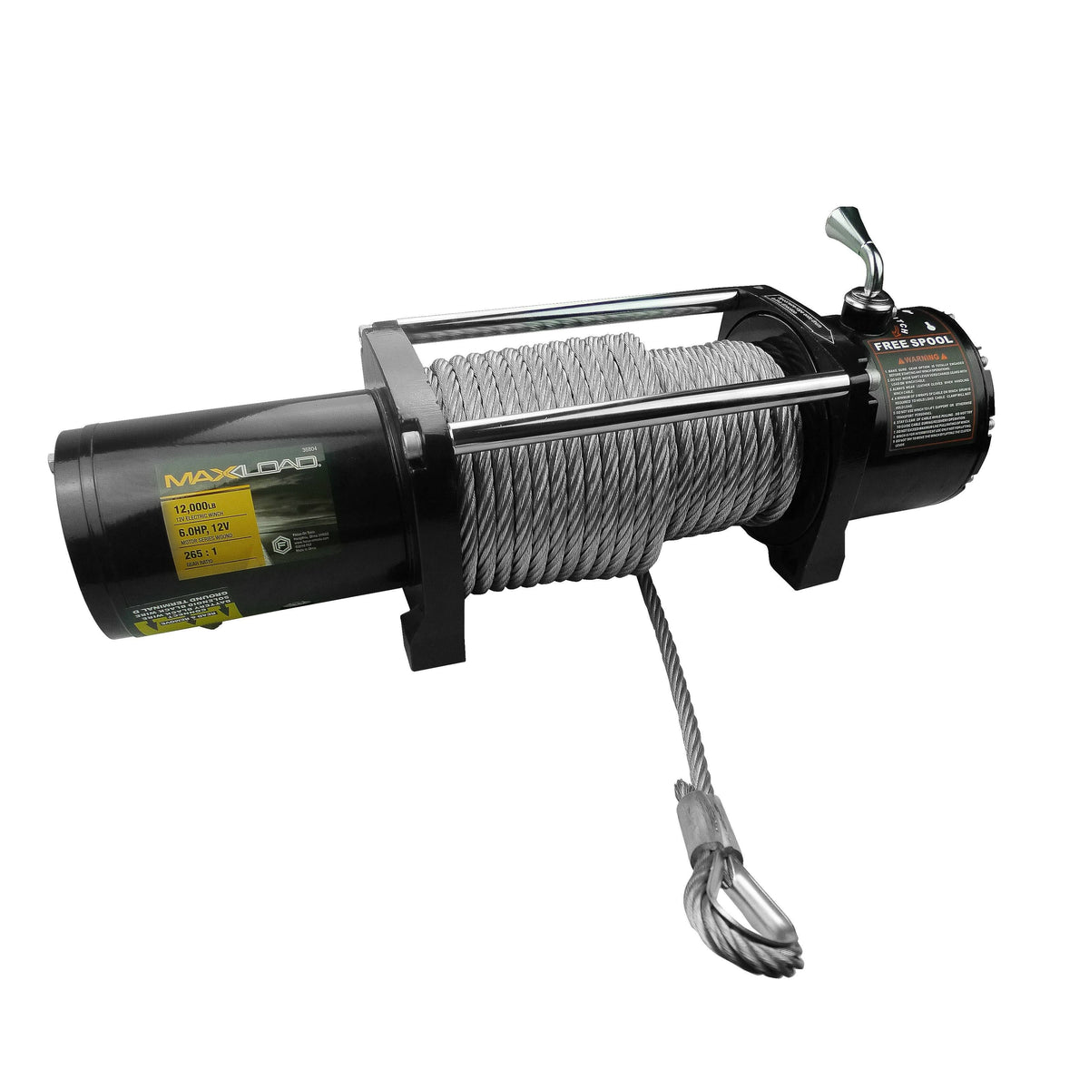 12000lb Cap Remote Winch P8240