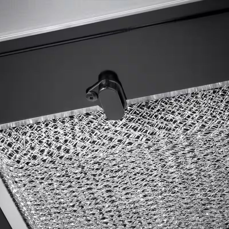 30 in. 240 CFM Convertible Under Cabinet Range Hood in Black P9529