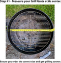 20 Griddle and Grill Grate Combo Carbon Steel F764
