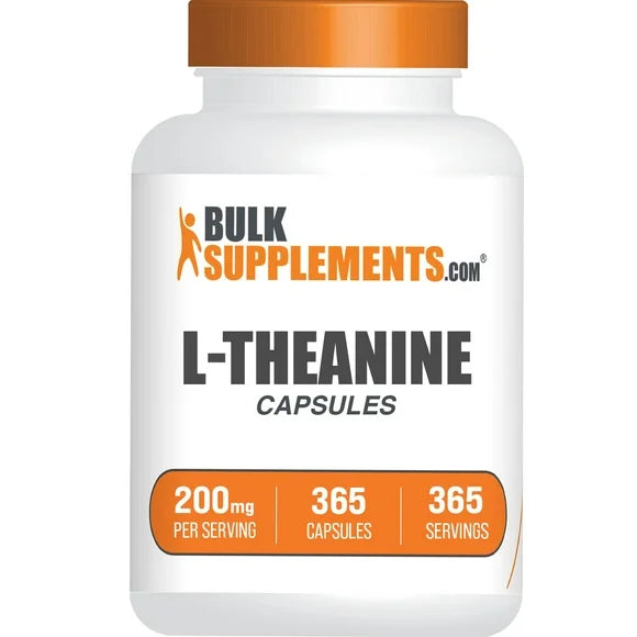 L-Theanine Supplement 200mg 365 Capsules J40383