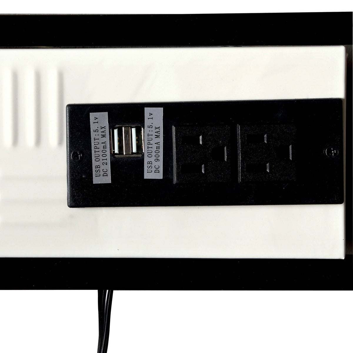 Black 2 Piece Racing Writing Desk Set T5350