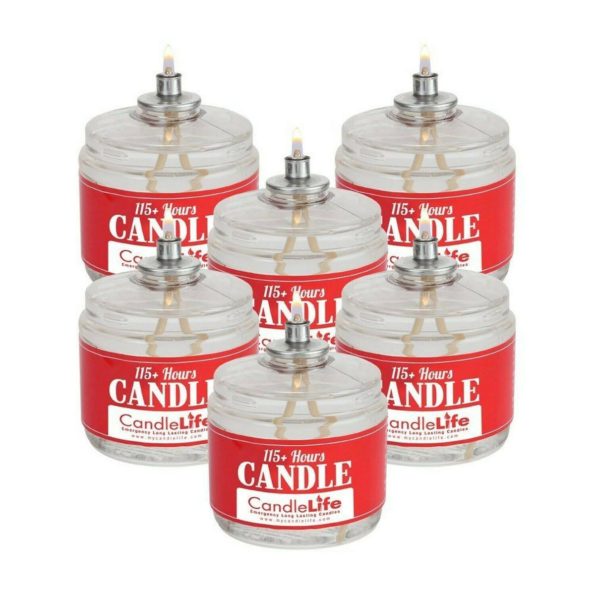 Emergency Survival Candle Set of 6 T87978