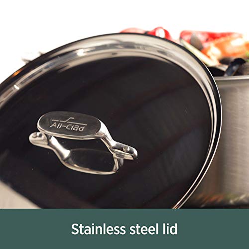 14 Piece 5-Ply Brushed Stainless Steel Cookware Set H5983