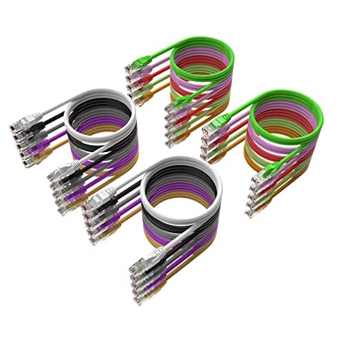 Cat6 Ethernet Cable 1.5 Ft 3 Pack R4089
