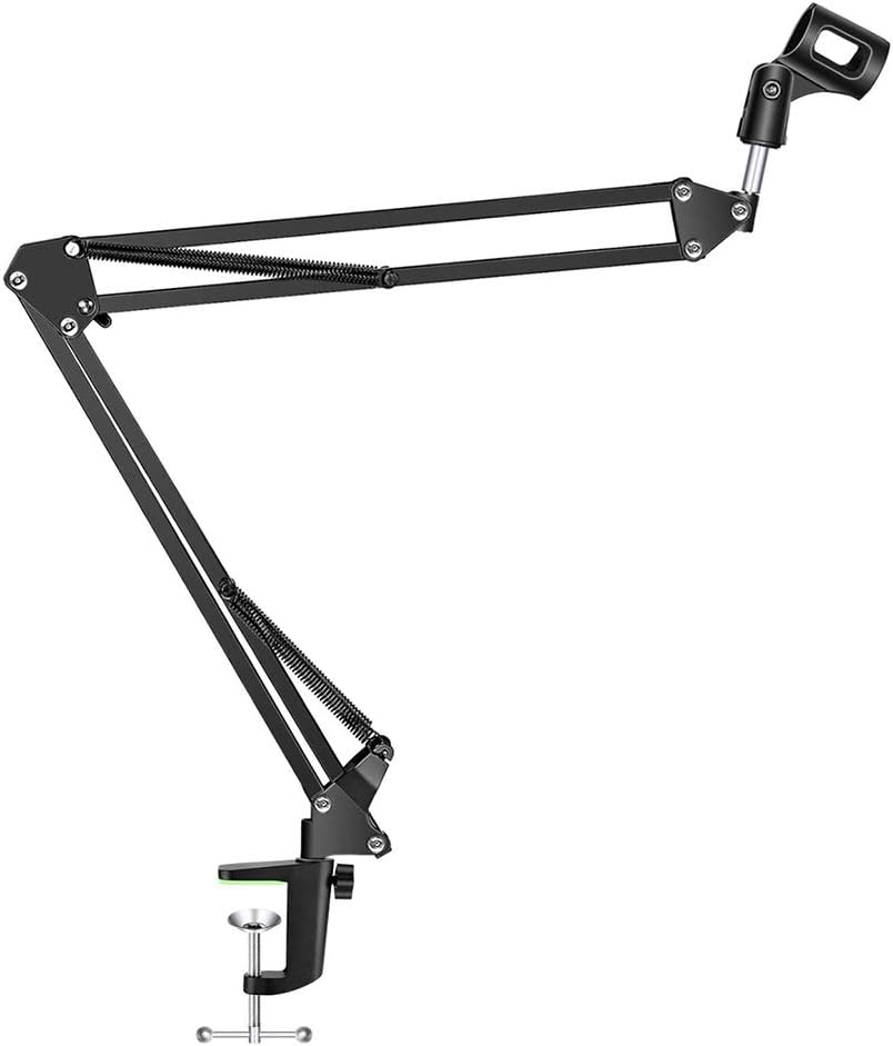 Condenser Mic Bundle with Audio Interface, Headphone, Stand, Pop Filter & XLR Cable D2514