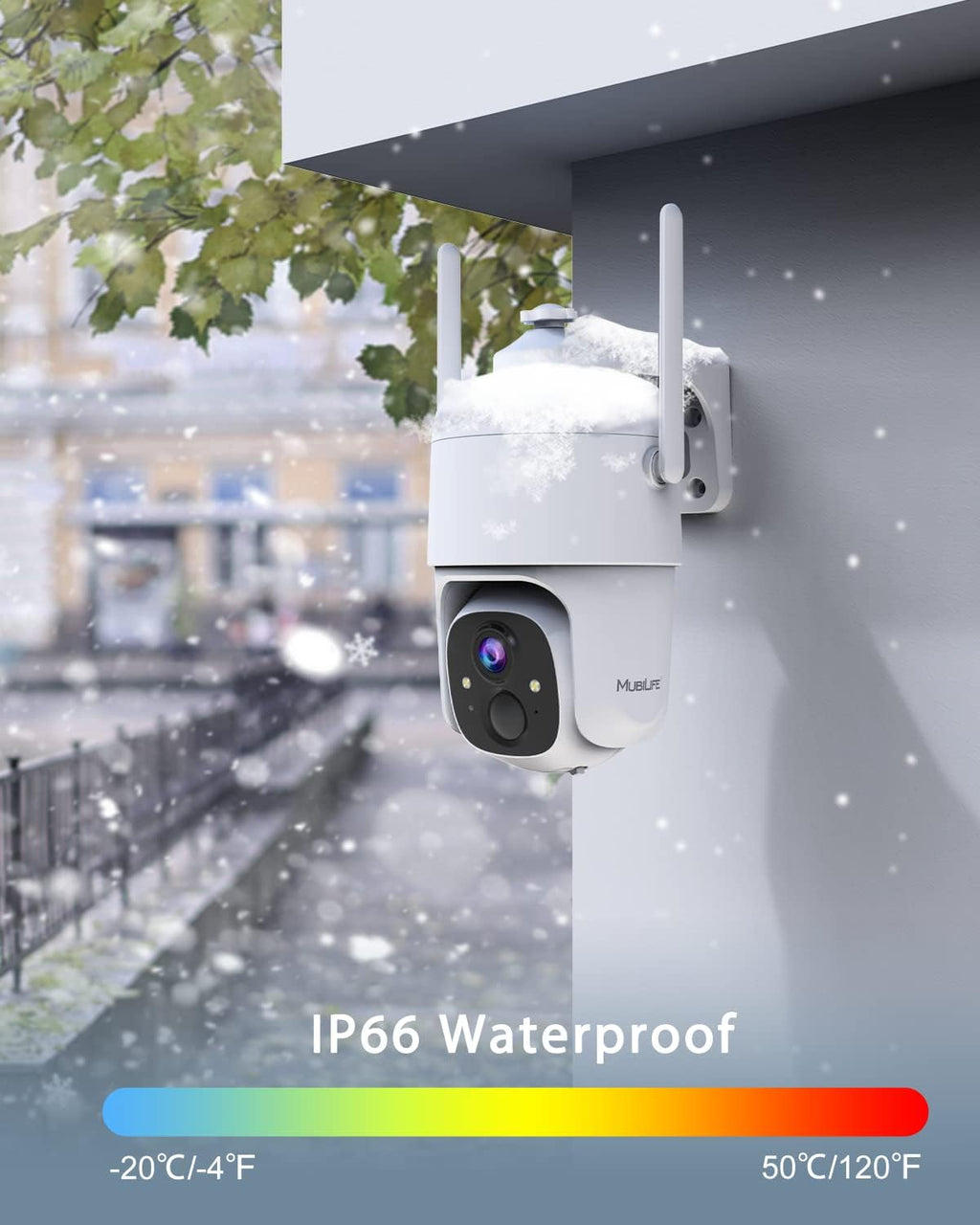 Battery Powered Wireless Outdoor Security Camera A20019