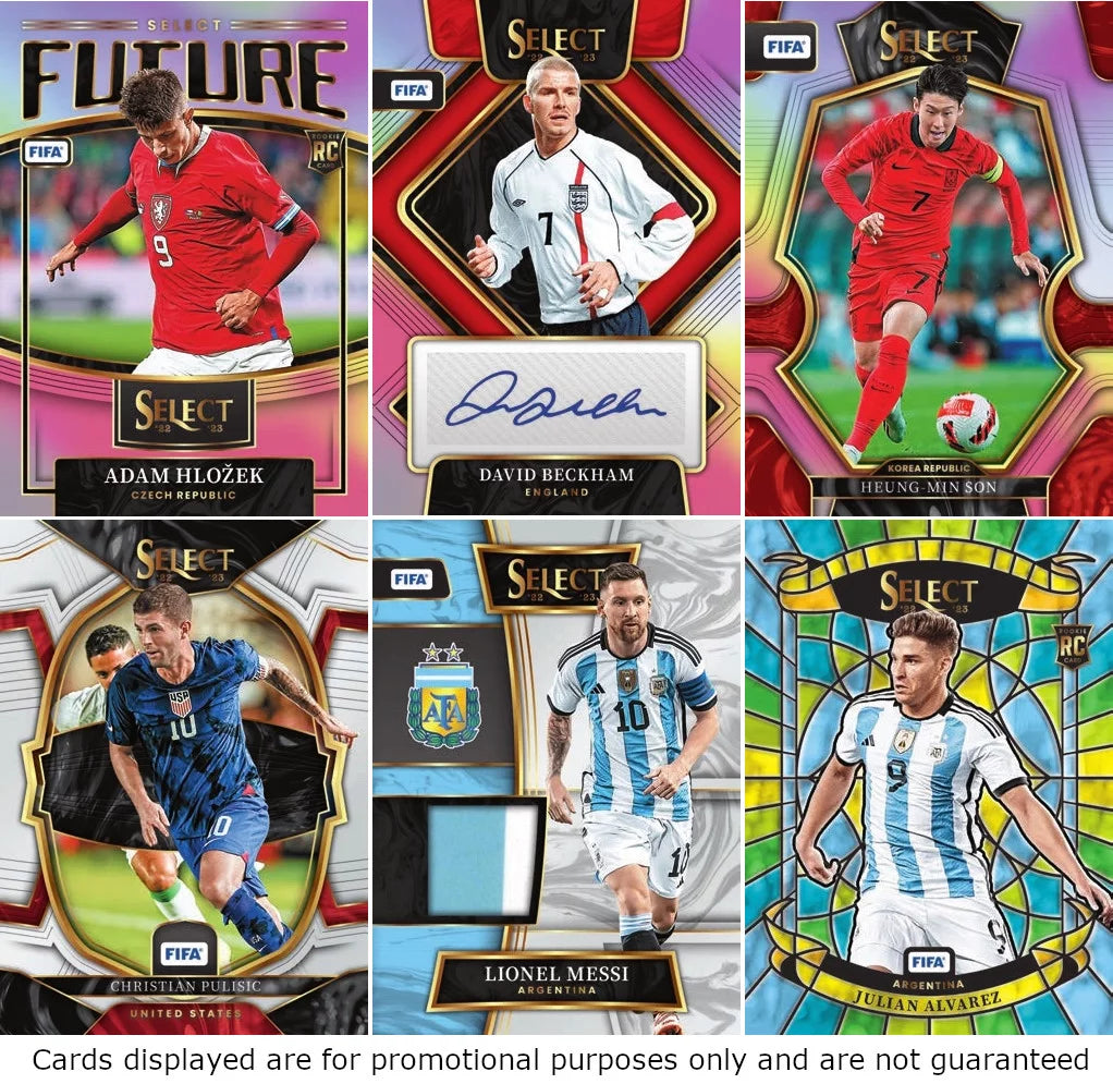 Panini Select FIFA Soccer Trading Cards Blaster Box N5458