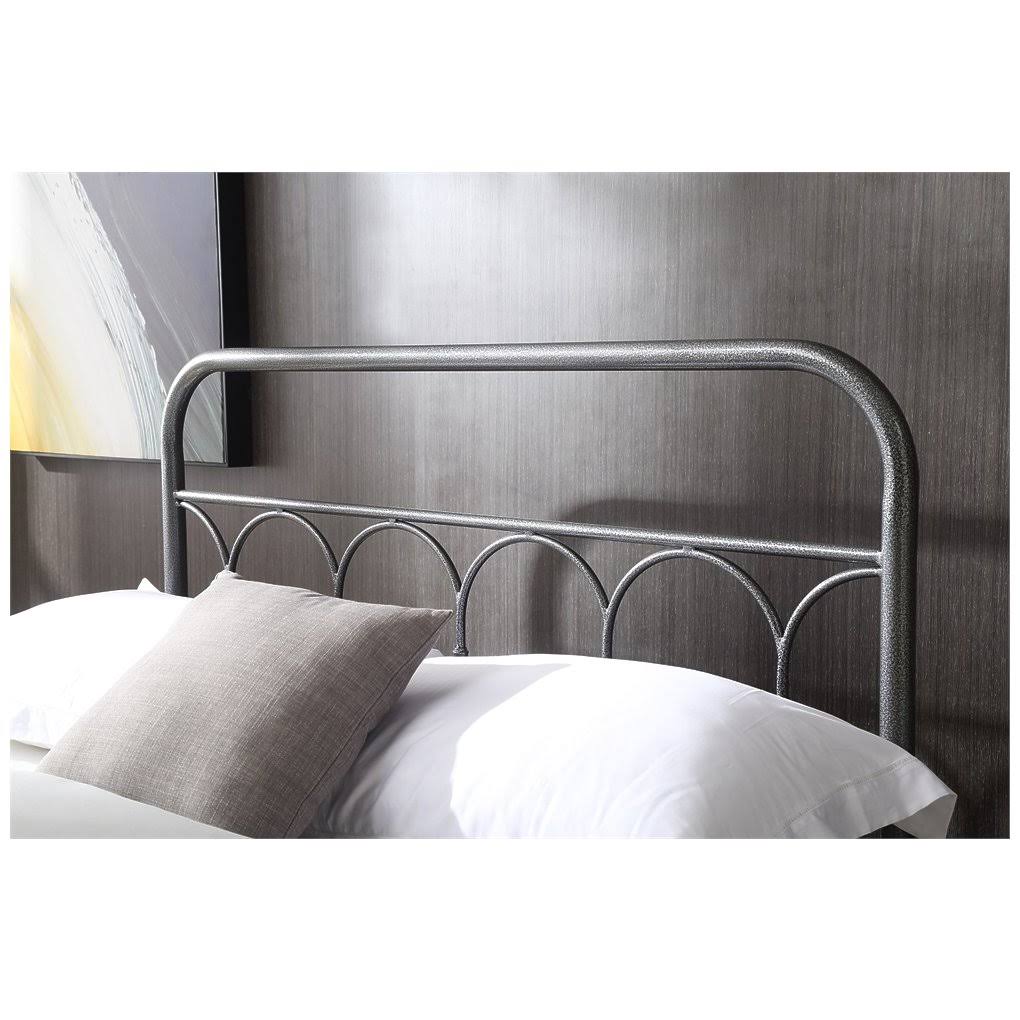 Charcoal Twin Metal Bed W162