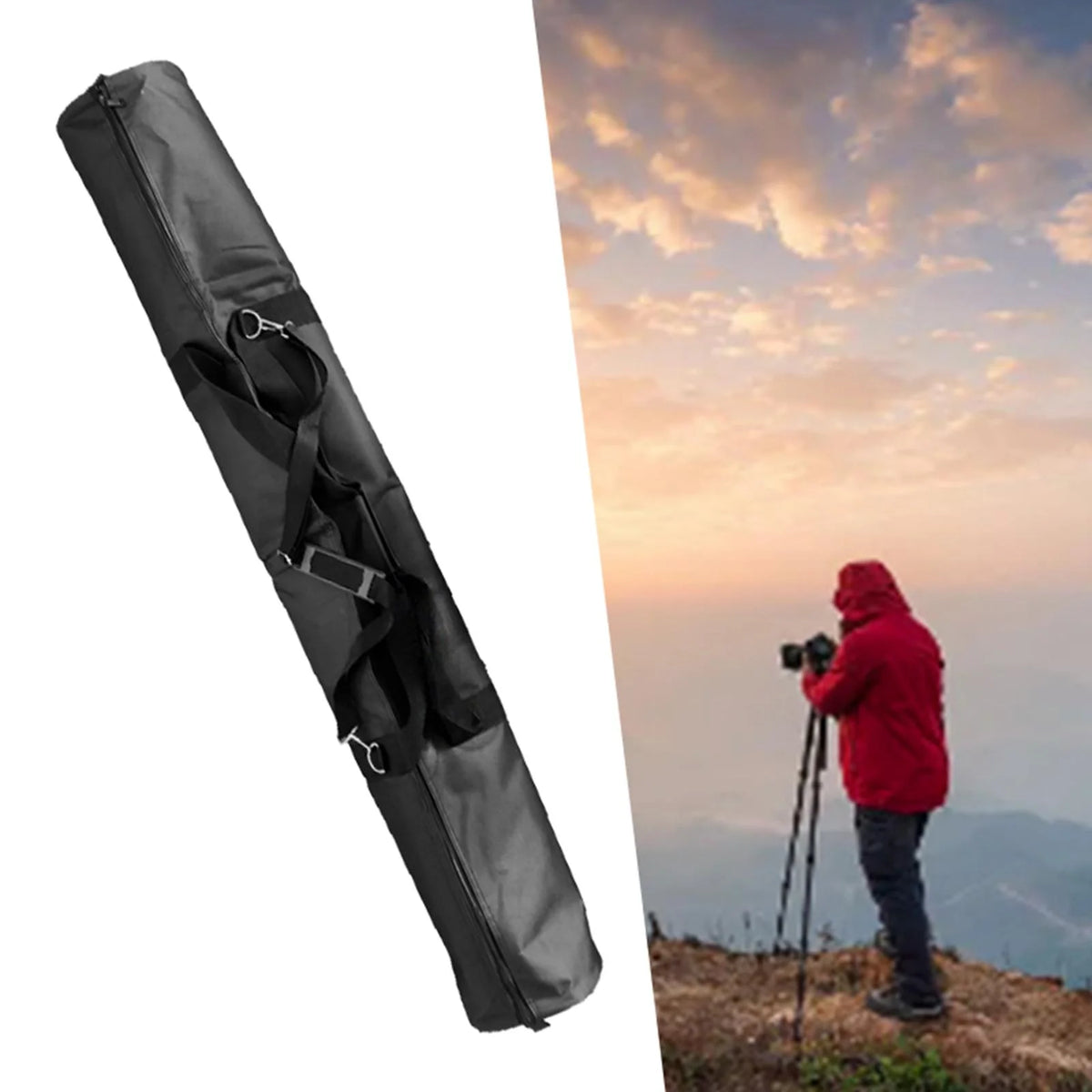 Tripod Carry Case Stuff Sack with Strap, 130cmx18cm X2516