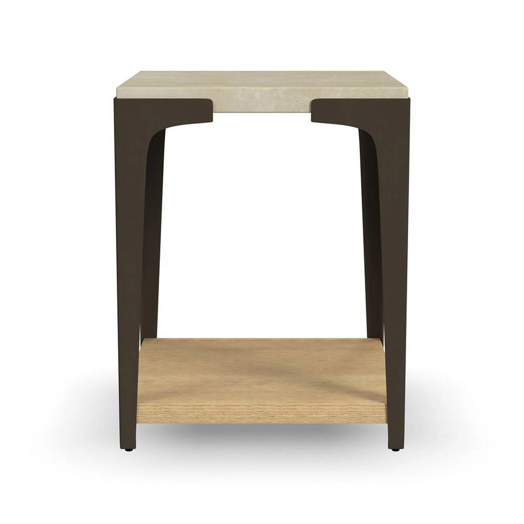 Brown Wood Chairside Table F546587