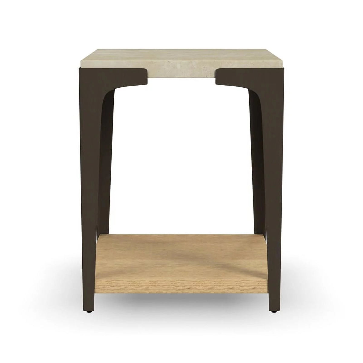 Brown Wood Chairside Table F546587
