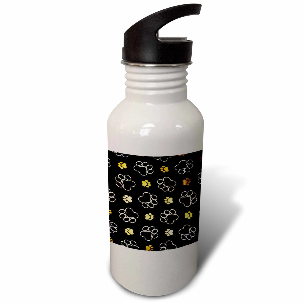 Golden Brown 21 oz Sports Water Bottle I7090