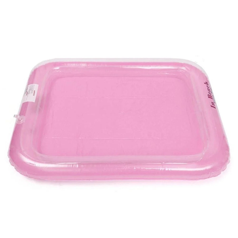 Pink Inflatable Sand Toy Tray E1417