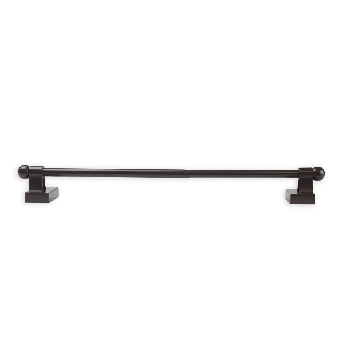 Magnetic Curtain Rod Cocoa Set of 2 W9050